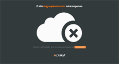 Desktop Screenshot of miguelpereira.com